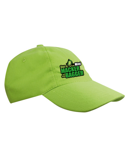 Der Macker mit dem Bagger - Kinder Cap [grün]